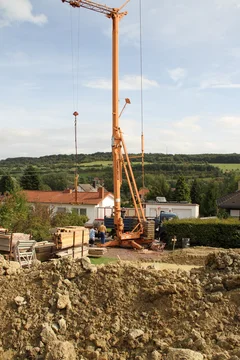 Fundamenterder Anlieferung